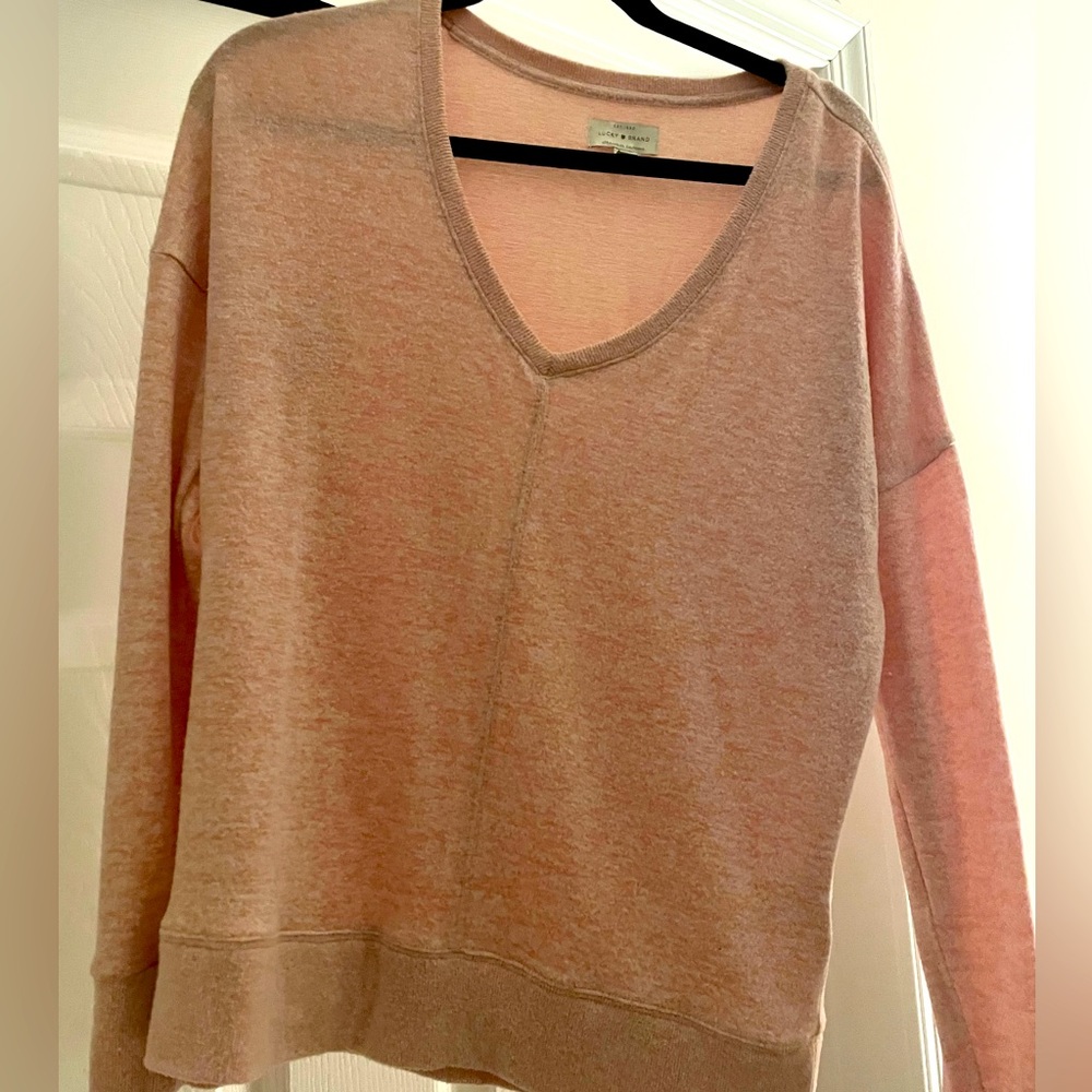Lucky Brand V Neck Sweater